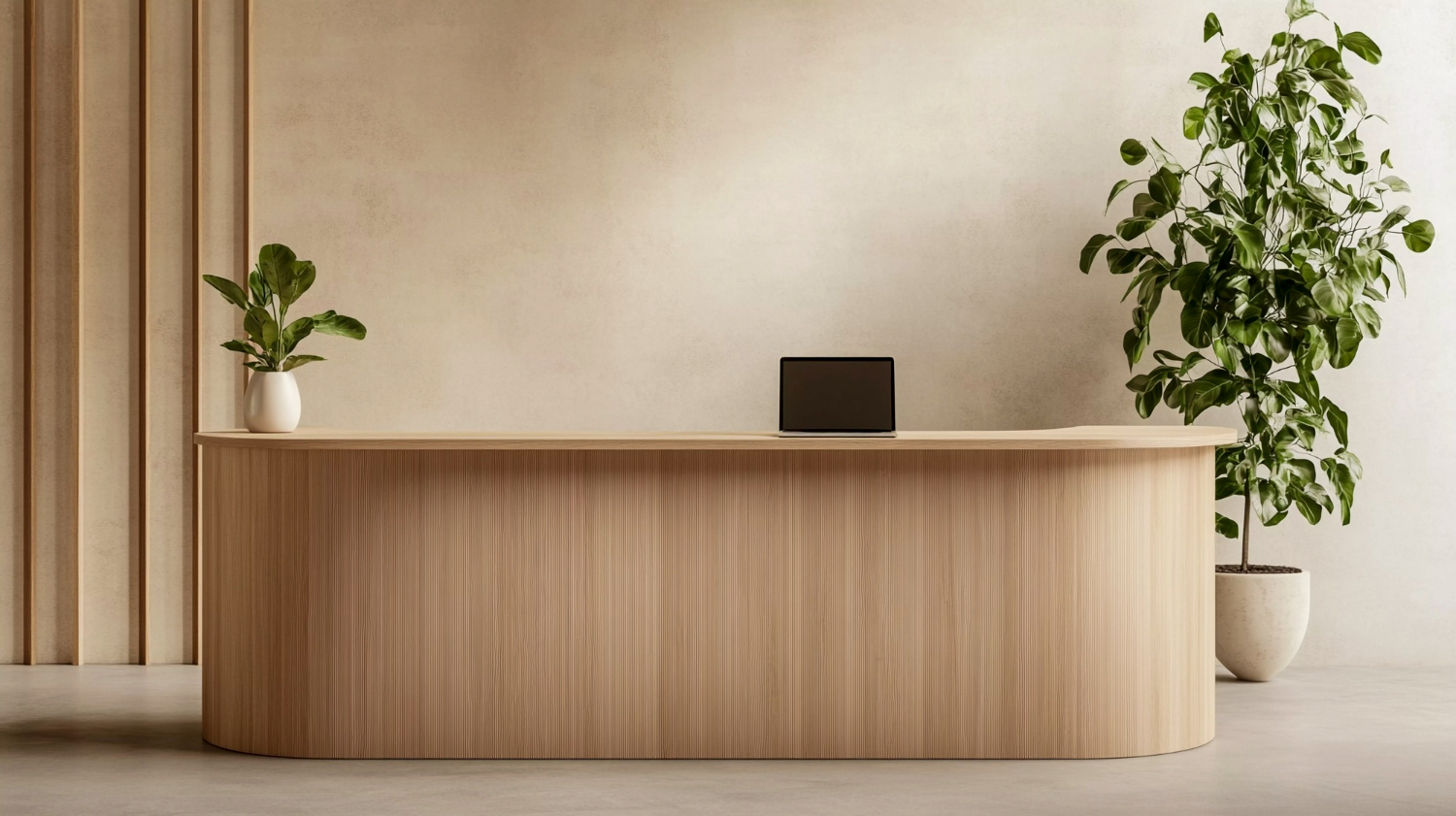 decorar recepción de negocio